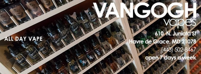 Van Gogh Vapes Vape Shop, Vaporizers, Vape Juice in Havre de Grace, MD