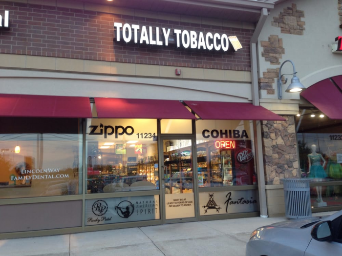 Totally Tobacco Smoke Shop, Tobacco, Vapes, Glass Pipes in Mokena, IL