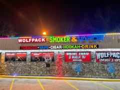 wolf star smoker and vape drive-through and walk in Wolf Star Smoker And Vape Drive-through And Walk In The Vape Shop in  Knoxville, Tennessee, Offers Various E-liquid Flavors and Disposable Options