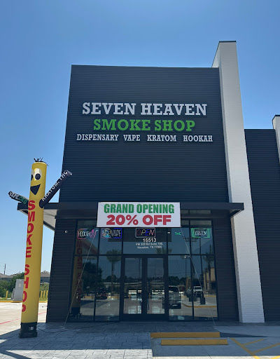Seven Heaven Smoke Shop, Tobacco, Vapes, Glass Pipes in Houston, TX
