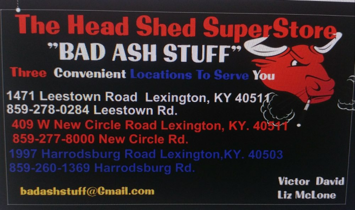 tobacco shed harrodsburg ky Head Shed Smoke Shop, Tobacco, Vapes, Glass Pipes in Lexington, KY