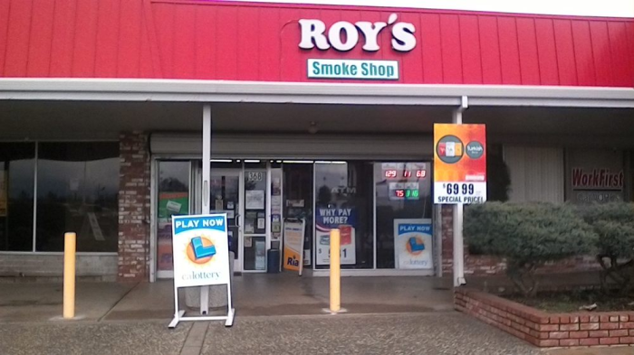 Roy's Smoke Shop, Tobacco, Vapes, Glass Pipes, Cigars in Red Bluff, CA